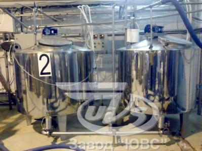 Резервуар для созревания сливок и производства кисломолочных продуктов
