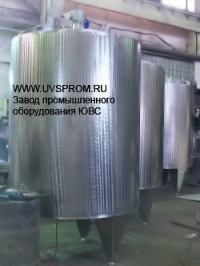Резервуар вертикальный со змеевиком охлаждения РВО-2.5-2Т.К.3 3.Р ПС 